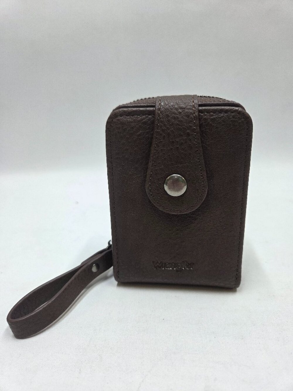 Wrangler Wallet Credit Debit Card ID Holder Leather Zip Up